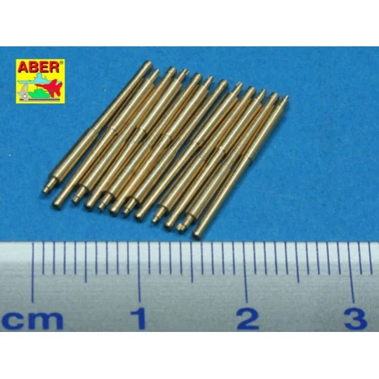 12 pcs 356 mm barrels for Arizona, 1/700 - Aber Models RE-700 L33 12 pcs 356 mm barrels for Arizona, 1/700 - Aber Models RE-700 L33