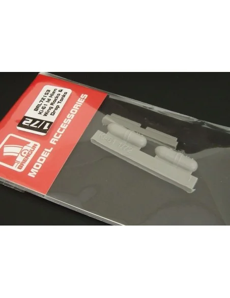 Ki-61 Id Hien Wing Racks & Drop Tanks, 1/72 - Brengun BRL72153