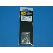 12 pcs 356 mm barrels for Arizona, 1/700 - Aber Models RE-700 L33 12 pcs 356 mm barrels for Arizona, 1/700 - Aber Models RE-700 L33