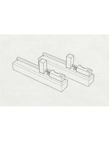 WWII U S Navy Wheel chocks, 1/72 - Brengun BRL72162