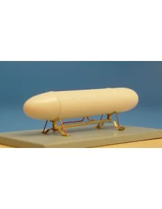 British 50gal fuel tank w-rack, 1/48 - Brengun BRL48001