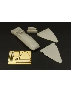 Spitfire Mk VII conversion set, 1/48 - Brengun BRL48002