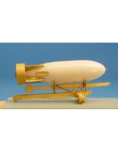 British 500lb bomb with bomb rack, 1/48 - Brengun BRL48003