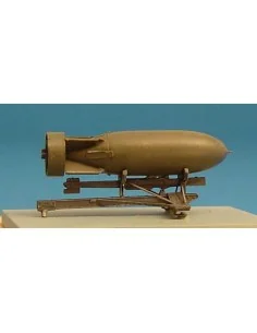 Bomb rack for Spitfire - british 500lb bomb, 1/48 - Brengun BRL48004