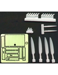 Correction set for ICM Spitfire, 1/48 - Brengun BRL48005