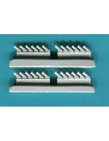 Exhaust for Spitfire late version, 1/48 - Brengun BRL48008