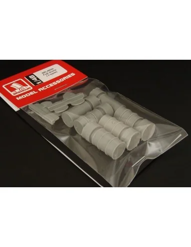 Fuel drums ( 3 types), 1/48 - Brengun BRL48020