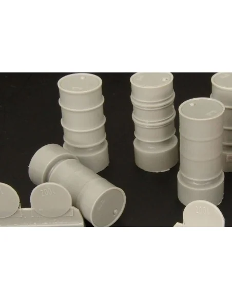 [NO_DESC] Fuel drums ( 3 types), 1/48 - Brengun BRL48020