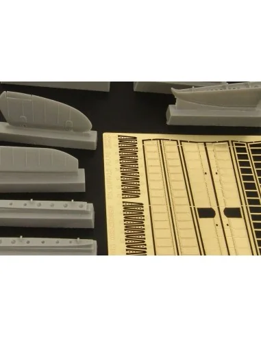 F2A Buffalo controls and flaps, 1/48 - Brengun BRL48026