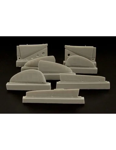 MiG 3 control surfaces (ICM and ALANGER kit), 1/48 - Brengun BRL48027