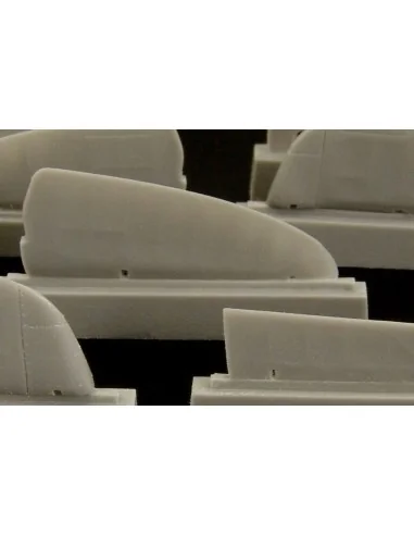 MiG 3 control surfaces (ICM and ALANGER kit), 1/48 - Brengun BRL48027