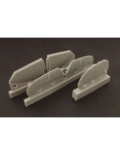 Spitfire MkIX control surfaces - early - for Airfix kit, 1/48 - Bre... 2