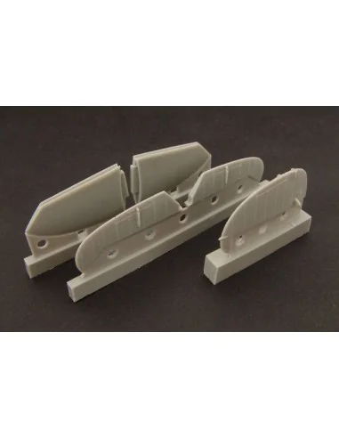 Spitfire MkIX control surfaces - early - for Airfix kit, 1/48 - Bre...