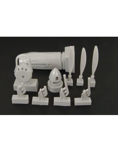 P 40 Klimov engine conversion, 1/48 - Brengun BRL48033