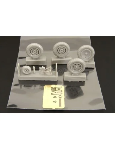 [NO_DESC] Wheels for Fw190 EARLY -LATE, 1/48 - Brengun BRL48037