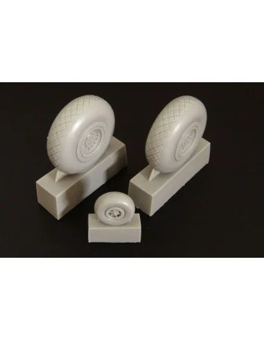 B17G wheel set, 1/48 - Brengun BRL48038