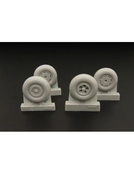 Wheels for F Barracuda Mk II (two types), 1/48 - Brengun BRL48041