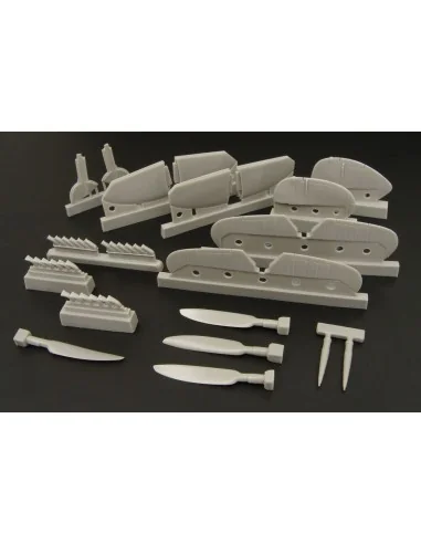 Spitfire MkIX exterior set -(Airfix), 1/48 - Brengun BRL48042