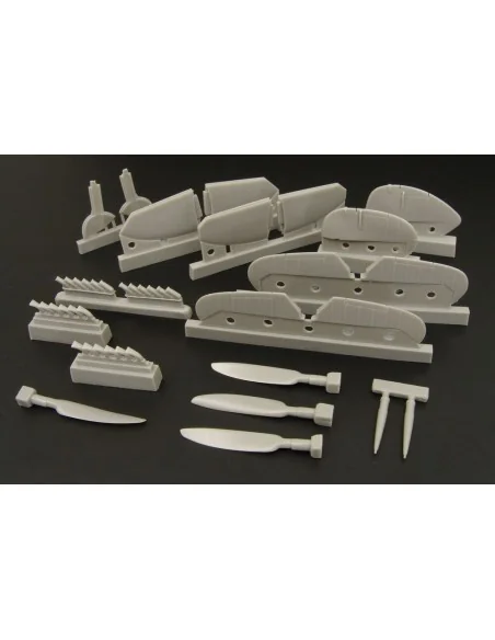 Spitfire MkIX exterior set -(Airfix), 1/48 - Brengun BRL48042