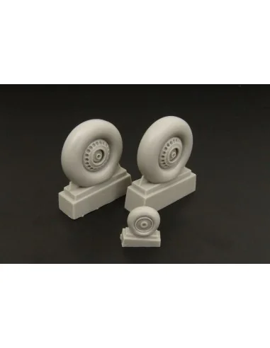 Wellington wheel set for (TRUMPETER), 1/48 - Brengun BRL48043