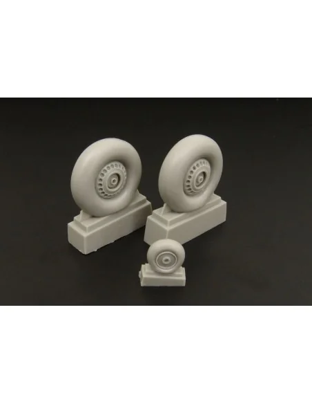 Wellington wheel set for (TRUMPETER), 1/48 - Brengun BRL48043