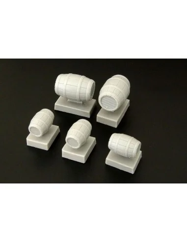 Wooden barrels, 1/48 - Brengun BRL48067