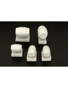 Wooden barrels, 1/48 - Brengun BRL48067 2