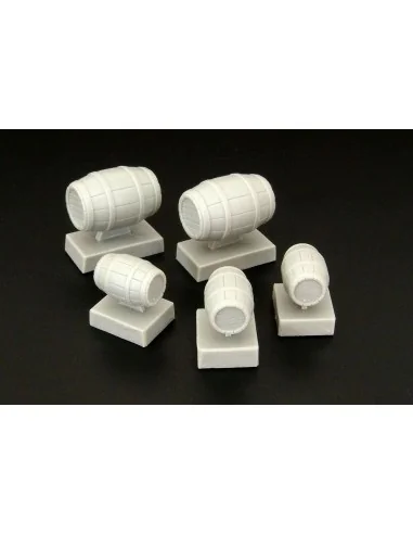 Wooden barrels, 1/48 - Brengun BRL48067