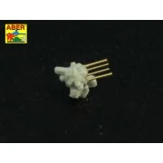 Set of 18 pcs 20 mm L/65 C/38 gun barrels for German war ships - Ab...