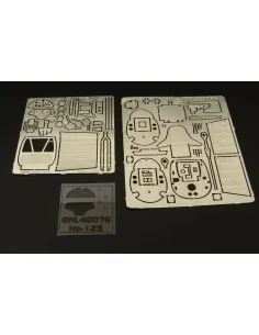 Hs-123 interior (Esci, Italeri kit), 1/48 - Brengun BRL48076
