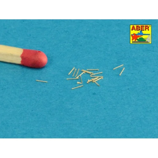 Set of 18 pcs 20 mm L/65 C/38 gun barrels for German war ships - Ab...