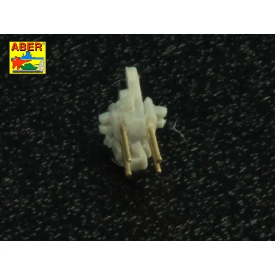 Set of 18 pcs 20 mm L/65 C/38 gun barrels for German war ships, 1/7... Set of 18 pcs 20 mm L/65 C/38 gun barrels for German war ships, 1/7...