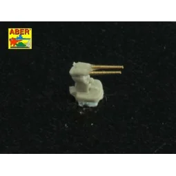 Set of 16 pcs 3, 7 cm Flak 42 gun barrels for German war ships, 1/7...