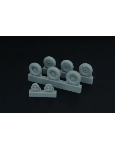[NO_DESC] Spitfire 3 spoke wheels set (3 types of tires), 1/48 - Br...