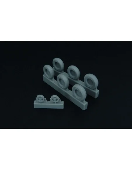 [NO_DESC] Spitfire 4 spoke wheels set (3 types of tires), 1/48 - Br...