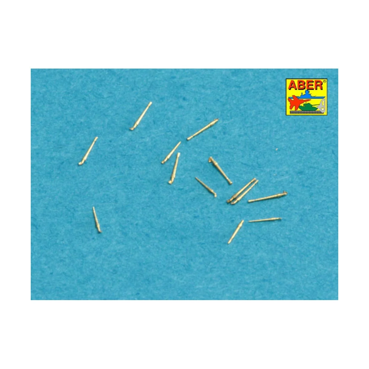 Set of 16 pcs 3, 7 cm Flak 42 gun barrels for German war ships, 1/7...