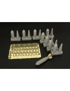 US bomb 250-lb AN-M57A1 (8 pcs), 1/48 - Brengun BRL48101 2
