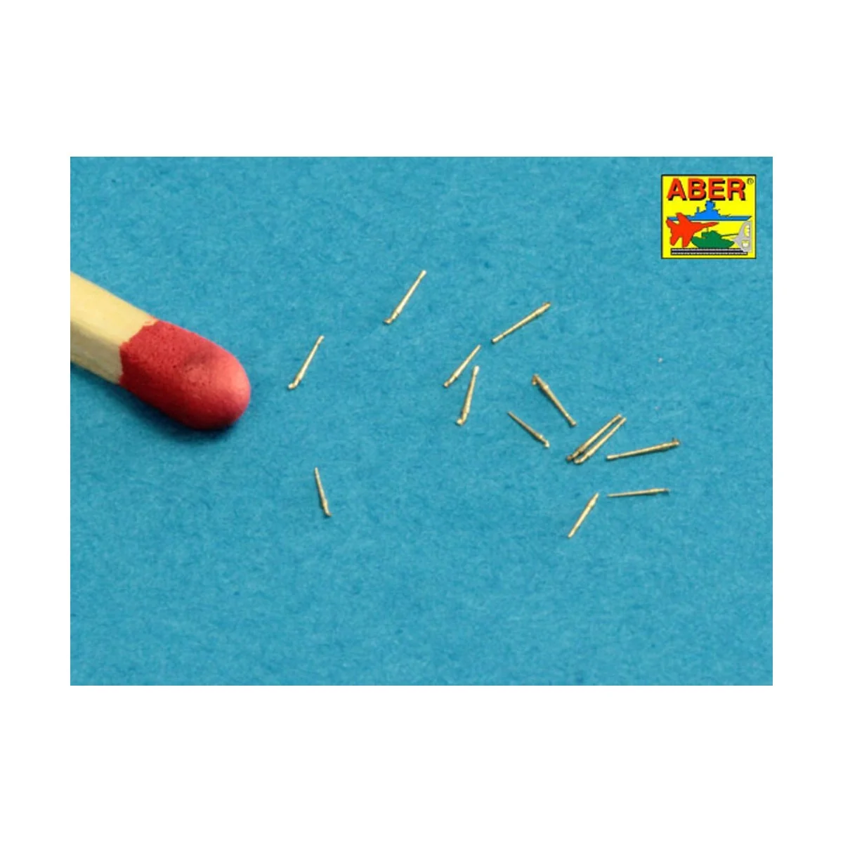 Set of 16 pcs 3, 7 cm Flak 42 gun barrels for German war ships, 1/7...