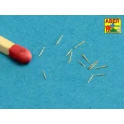 Set of 16 pcs 3,7 cm Flak 42 gun barrels for German war ships - Abe...