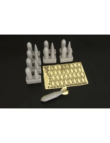 US bomb 500-lb AN-M64A1 (8 pcs), 1/48 - Brengun BRL48102
