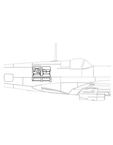 Spitfire PRU camera set, 1/48 - Brengun BRL48104