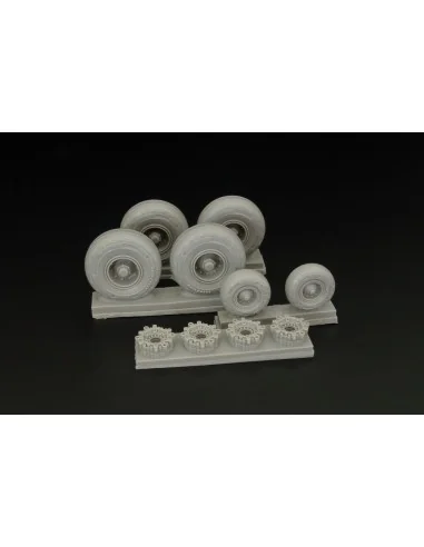 C-130 Wheels, 1/48 - Brengun BRL48106