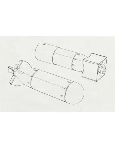 Mk24 Mine Fido“ torpedo, 1/48 - Brengun BRL48107
