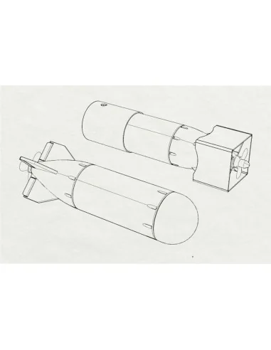 Mk24 Mine Fido“ torpedo, 1/48 - Brengun BRL48107