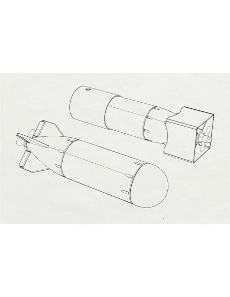 Mk24 Mine Fido“ torpedo, 1/48 - Brengun BRL48107