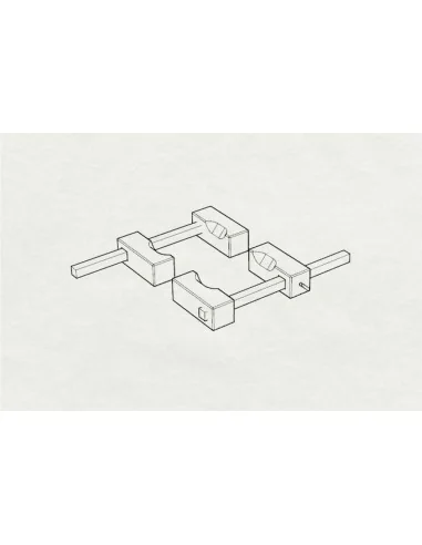 WWII U S Navy Wheel chocks, 1/48 - Brengun BRL48108