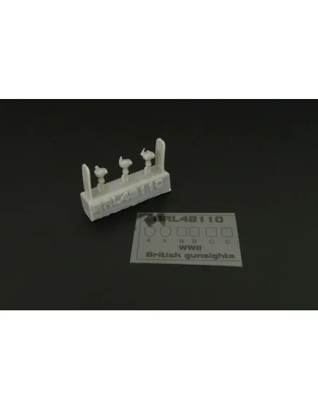 British reflector gunsight WWII, 1/48 - Brengun BRL48110