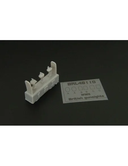 British reflector gunsight WWII, 1/48 - Brengun BRL48110