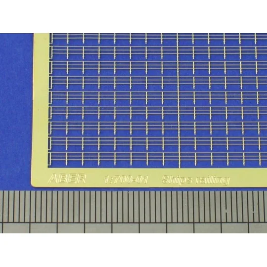 Railing 3 bar horizontal, 1/700 - Aber Models RE-700-01 Railing 3 bar horizontal, 1/700 - Aber Models RE-700-01