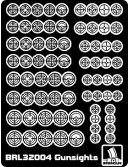 [NO_DESC] Gunsights, 1/32 - Brengun BRL32004